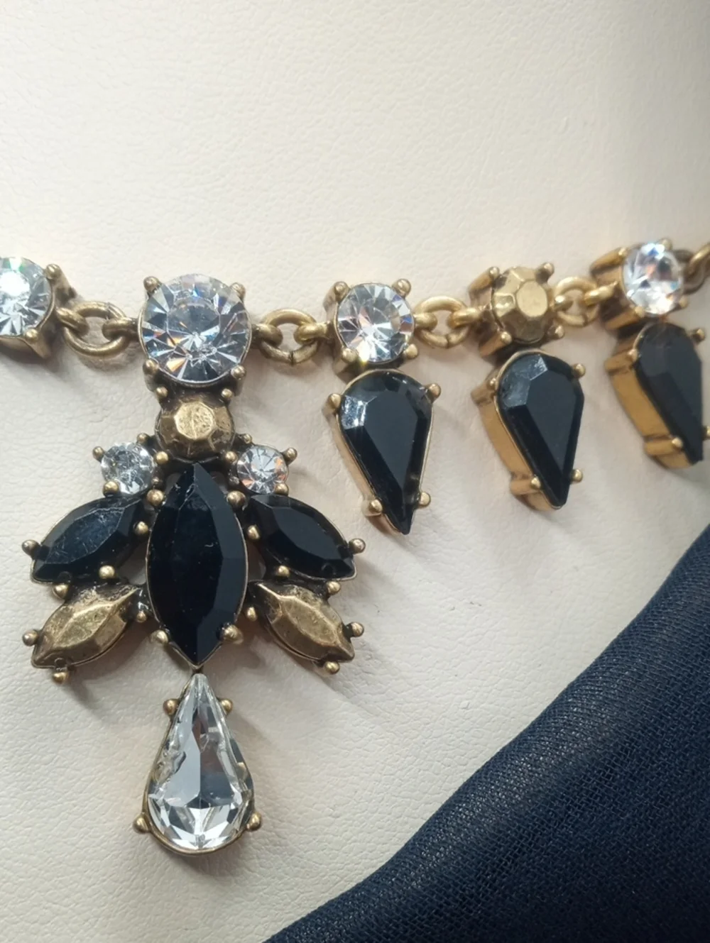 J.CREW RHINESTONE STATEMENT NECKLACE